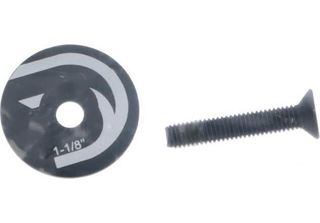 Deda Top Cap 1 1/8" Incl. Vite, Logo Deda"