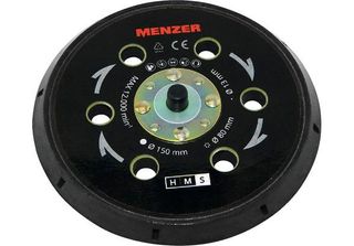 Menzer Disco Di Levigatura Multiforo 150 Mm Morbido Per Menzer Ets 150 5.0 E 2.5