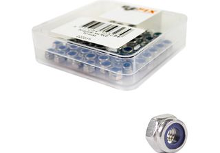 Bofix Bofix Dado Esagonale M5 Niro, Confezione A 50Pz.Polystop