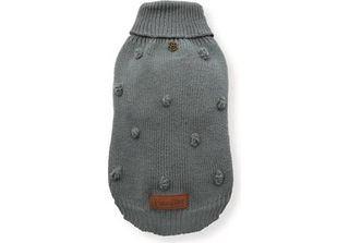 Croci Hundepullover Homy Ponpon Grau