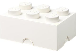 Lego 40000804 Mattoncini Lego Storage Brick 6, 8,47 Litri, Bianco