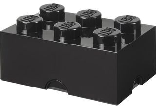 Lego 40000803 Mattoncini Lego Storage Brick 6, 8,47 Litri, Nero