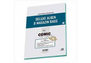 Comic Concept Deluxe Alben/Magazine Bags L (100Ct.)