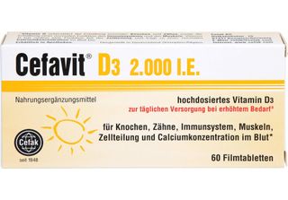 Cefavit D3 2.000 I.E., 60 St Fta