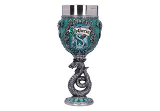 Goblet Slytherin Harry Potter - RęCznie Malowany Puchar Z Stalowym WkłAdem