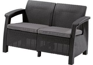 Allibert Corfu Love Seat - Grafite