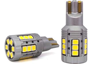 Pezzo Lampada Led W16W 12-24V 100% Can Bianco Forte, Nessun Errore