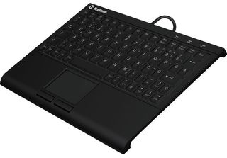 Keysonic 60963 Keysonic Tas KSK-3211ELU (De) Super-Mini Touchpad Schwarz