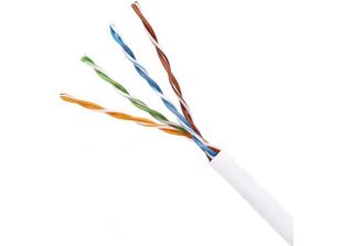 Lanview Cat5E U-UTP Network Cable 4X2Xawg24 Pvc White 305M - Kabel - Netzwerk (…