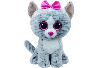Ty Peluche, Giocattolo, Grigio, 40 Cm (36838TY) Ty