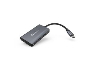 Adam Elements Casa A01M Hub A 4 Porte - Adattatore - Grigio