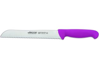 Coltello Da Pane Arcos Color - Prof 291431 In Acciaio Inox Nitrum E Polipropile…