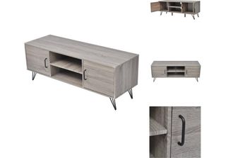 Vidaxl Mobile Tv Grigio 120X40X45 Cm Grigio - Mobili Tv