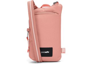 Pacsafe Borsa A Tracolla Go Tech Crossbody Bag Rose Rosa Antico