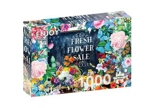 Puzzle 1000 Pezzi Enjoy - Vendita Fiori (Enjoy-2189)