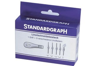 Standardgraph 560025 Linolschnitt-Besteck 6 Tlg.