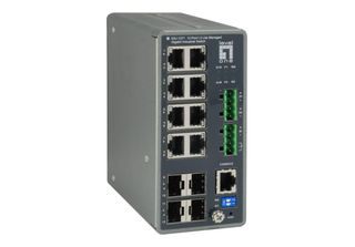 Switch Levelone 8X Ge IGU-1271 4Xgsfp 8Xpoe