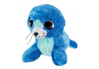 Peluche Seal Sea Junior 15 Cm Blu