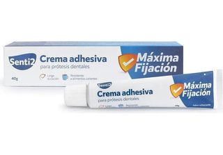 Senti2 Crema Adesiva Per L'igiene Orale Senti2
