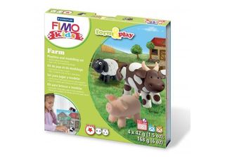 Staedtler Fimo Kids Form&Play Set Farm - 1 Pezzo