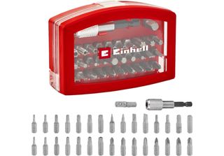 Einhell Belt Clip 118495 Bit Set 32-Piece Torx, Pz, Ph, Slot, Tamper Torx Incl.…