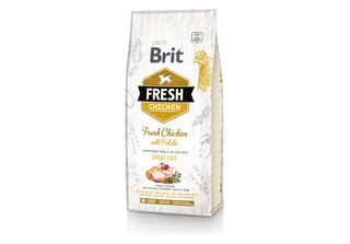 Brit Fresh 12 Kg Adult Mela, Grano Saraceno, Pollo, Patata