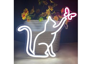 Neon Led Light Usb, Neon Sign Night Light, Neon Light Led Wall Decoration, Gami…