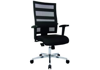 Topstar 959T T200 Sedia Girevole Da Ufficio Topstar "X-Pander"", Nero/Nero"