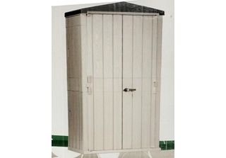 Mobile Da Giardino Toomax Stora Way High 130 X 76 X 206 Cm Plastica Beige