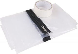 Levior Door Foil Con Cerniera 1,2X2,2 M, Nastro Per Mascheratura