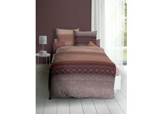 Kaeppel Mako Satin BettwäSche Crystal Mauve 135X200 + 80X80 Cm
