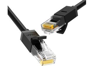Ugreen Cavo Internet Ethernet Patchcord Rj45 Cat 6 Utp 1000Mbps 20M Nero (20166)