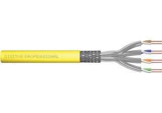 Digitus Instal-Kab Cat7A S/Ftp Tw.Pair 1000M Gelb AWG23/1 (Speditionsversand)