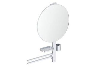 Barra Di Accesso L800 Con Specchio D= 500Mm Argento Argento