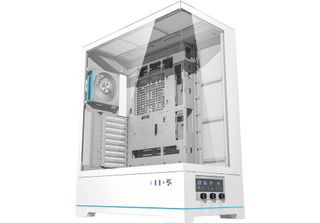 Darkflash Darkflash DY451L Pro Computer Case (White) + 1 Fan