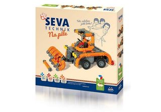 Set Di Costruzioni Seva Technik Sulla Sega 412 Pezzi In Scatola 36X34X5Cm