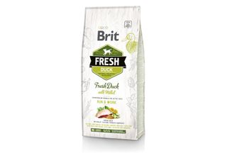 Brit Fresh Dog Adult Active Anatra E Miglio 12 Kg