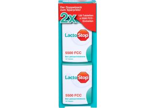 Lactostop 5.500 Fcc Compresse Click Dispenser Dop.Pa. 2X120 Pz