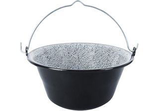 Bollitore Per Gulasch Orion Smaltato Pentola Per Gulasch Ungherese Appesa 9,5L