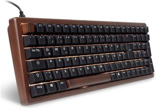 Sharkoon 4044951042623 Sharkoon Gaming Tastatur Skiller SGK50S2 Wood Schwarz