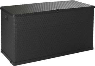 Toomax Rattan Contenitore 420 L, Plastica, Grafite Toomax Z0162R0--4100