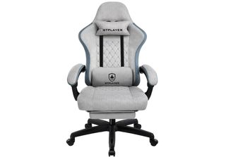 Luckracer Sedia Da Gioco Con Poggiapiedi Sedia Da Ufficio Ergonomica Con Cuscin…