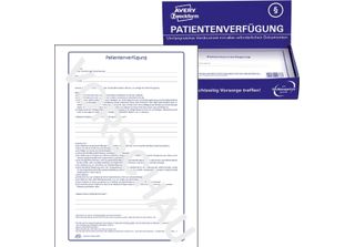 Avery Zweckform 2837 10 Avery Zweckform PatientenverfüGung Formulare 2837