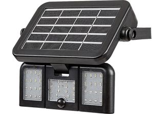 Proiettore Solare Con Sensore Led 9,6W Lihull Nero 77020 Rabalux