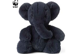 Wwf Cub Club - Ebu L'elefante (Antracite, 29 Cm) Peluche Per Bambini Elefante
