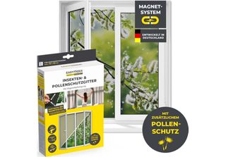 Easymaxx Insect Protect Zanzariera E Antipolline, Magnete - Finestre Fino A 150…