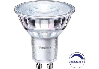 Braytron Led GU10 5,5W (50W) Dimmerabile 2700K Bianco Caldo Lampada Riflettore …