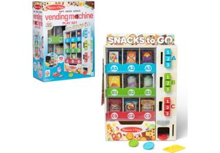 Melissa Doug Vending Machine Playset Legno Ordinamento Riempire Ps Fun