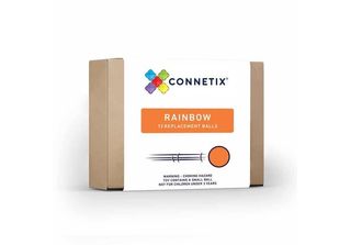 Connetix Piastrelle Magnetiche Sfere Di Marmo Arcobaleno 12 Pezzi