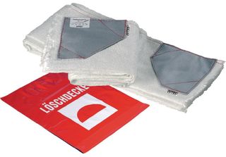 Coperta Di Estinzione DIN1869 1600X2000Mm Tessuto Di Vetro Jutec